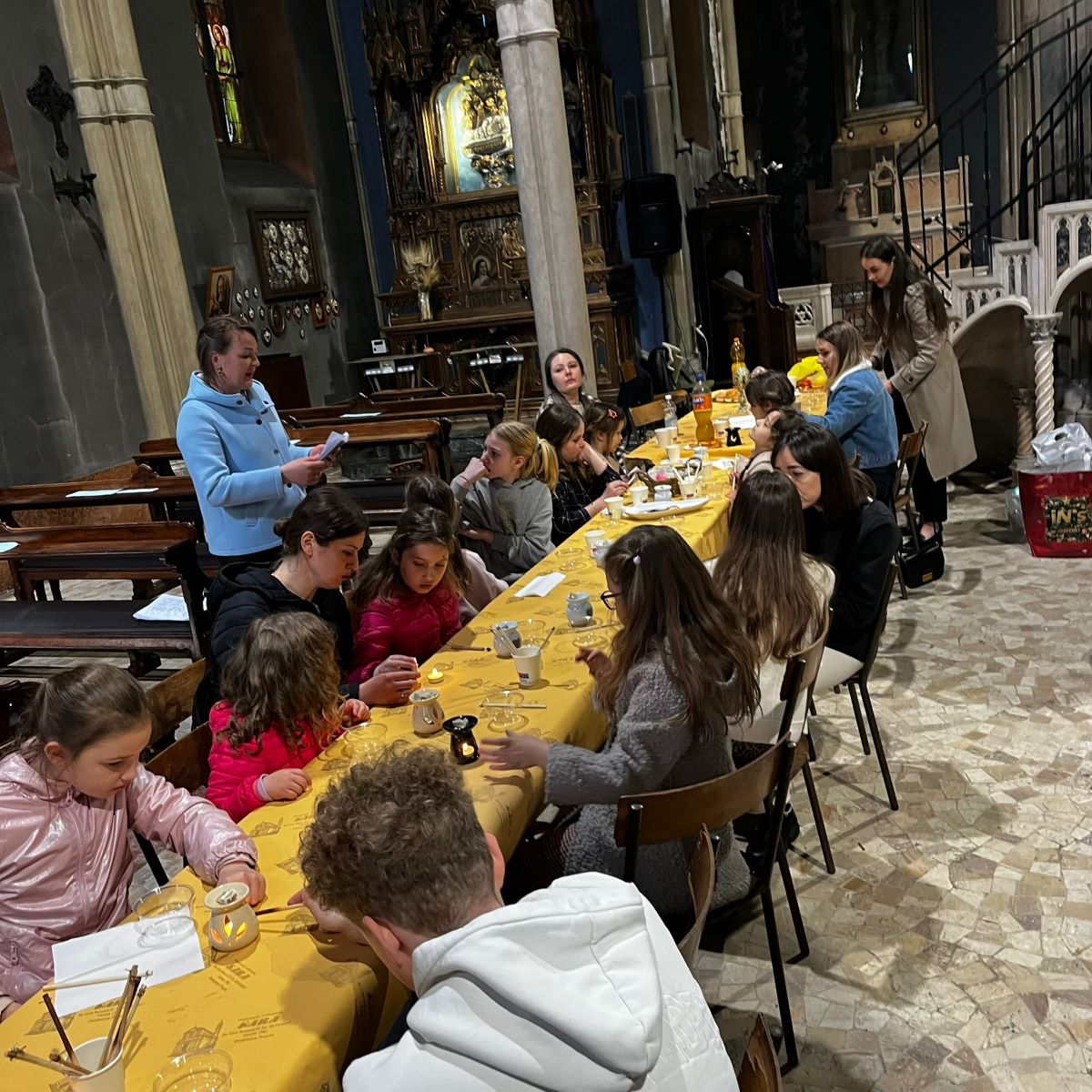 Il laboratorio di decorazione delle pysanky a Monza