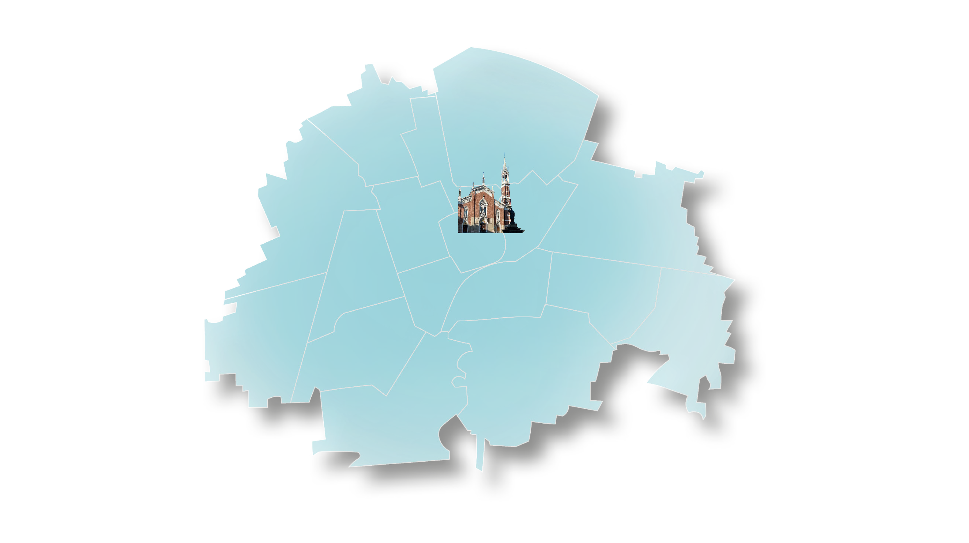 Comunità a Monza / Громада в м. Монца - Google Map